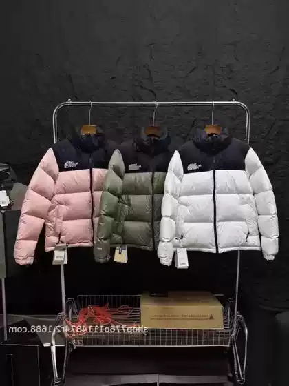 North North 1996 Classic Basic Men's and Women's Warm Cotton Clothes Winter Embroidered Couple's Thickened Jacket