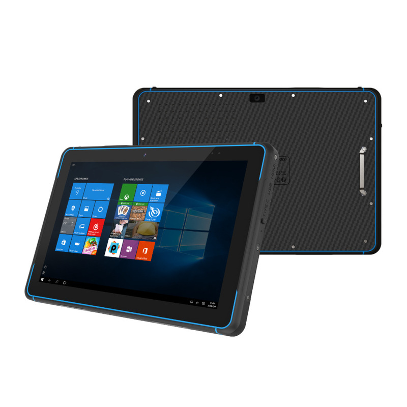 Hugerock Basic Version Win10/11 Three-Proof Tablet Computer with High-Definition Touch Screen for Inspection and Tracking 10.1inch