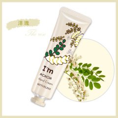 国境を越えた人気のMIYUELENIフルイングリッシュハンドクリーム30g植物の香りフラワーフルーツハンドクリーム