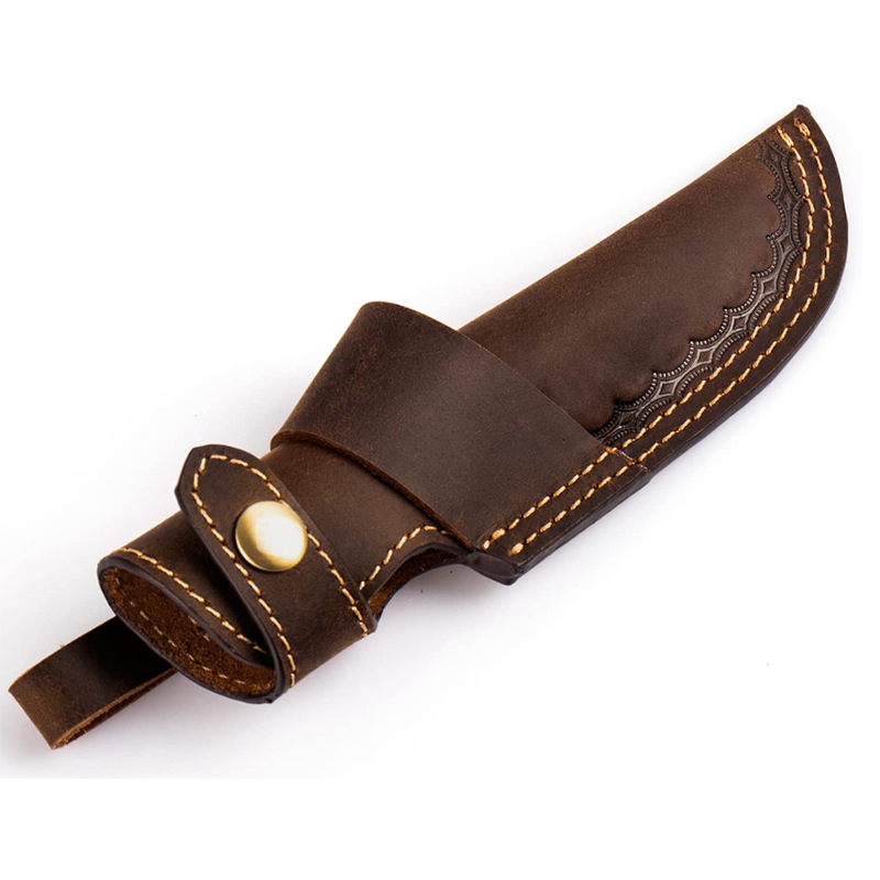 现货批发真皮刀套牛皮刀套通用型户外防身刀鞘防割伤水果刀套