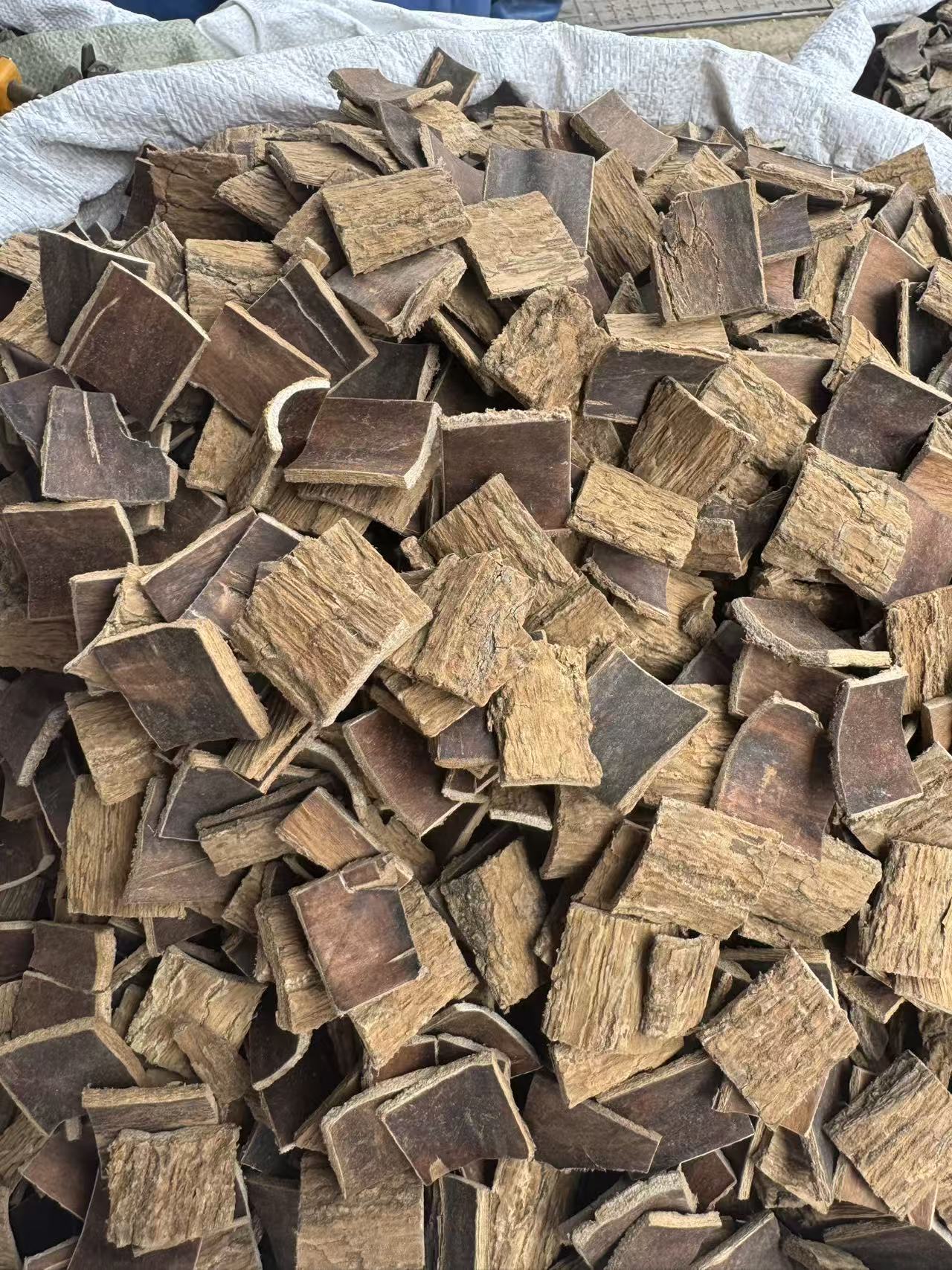 Sichuan Eucommia Bark Du Zhong Thick Slices 1000g Bulk Dried Herb for Decoction Soup and Herbal Wine details