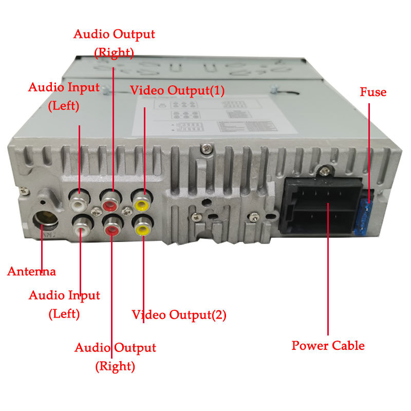 24V Truck Car Dvd Cd Player Car Mp3 Stereo Bluetooth Hands-Free Fm Audio Radio Universal