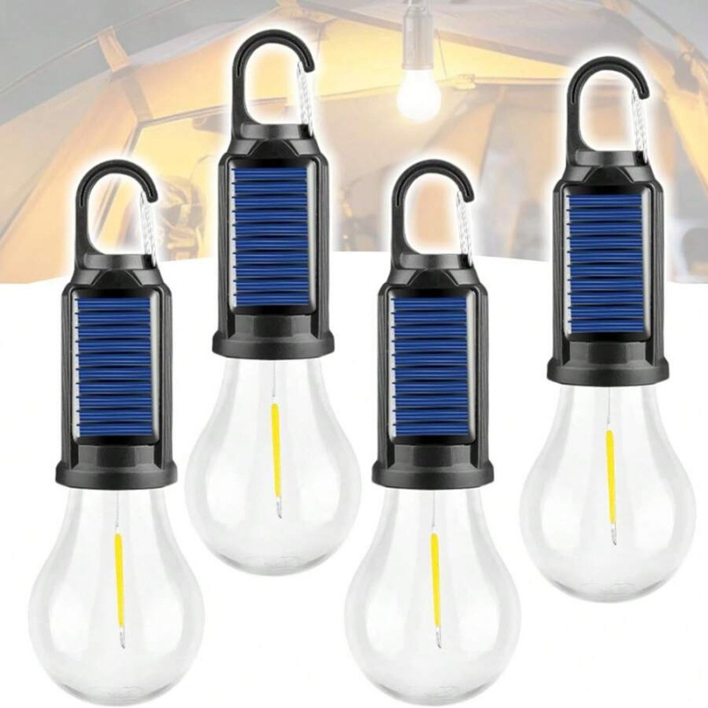 TEMU海外仓一件代发跨境Camping Light LED Solar Tent Lights|ru