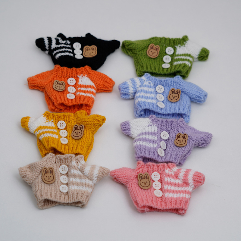 In-Stock Labubu Doll Outfit Collection Creative 17cm Doll Outfit Set Labubu Vinyl Doll Clothes Accessories