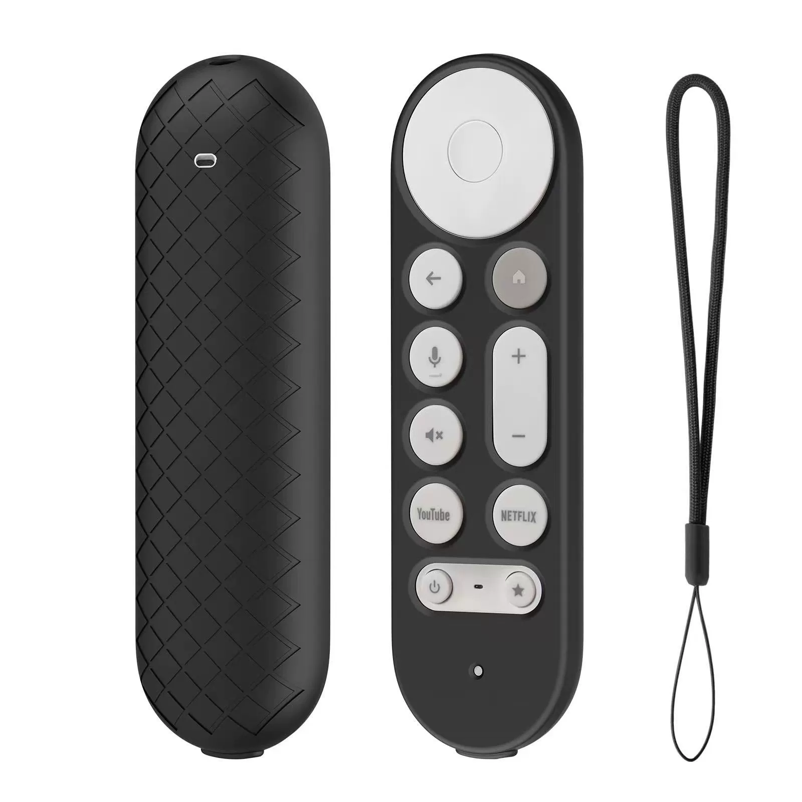 Google, remote control, silicone protective case, 4 carat