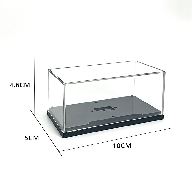 Caja de Almacenamiento Antipolvo para Modelos de Plástico Transparente para Juguetes