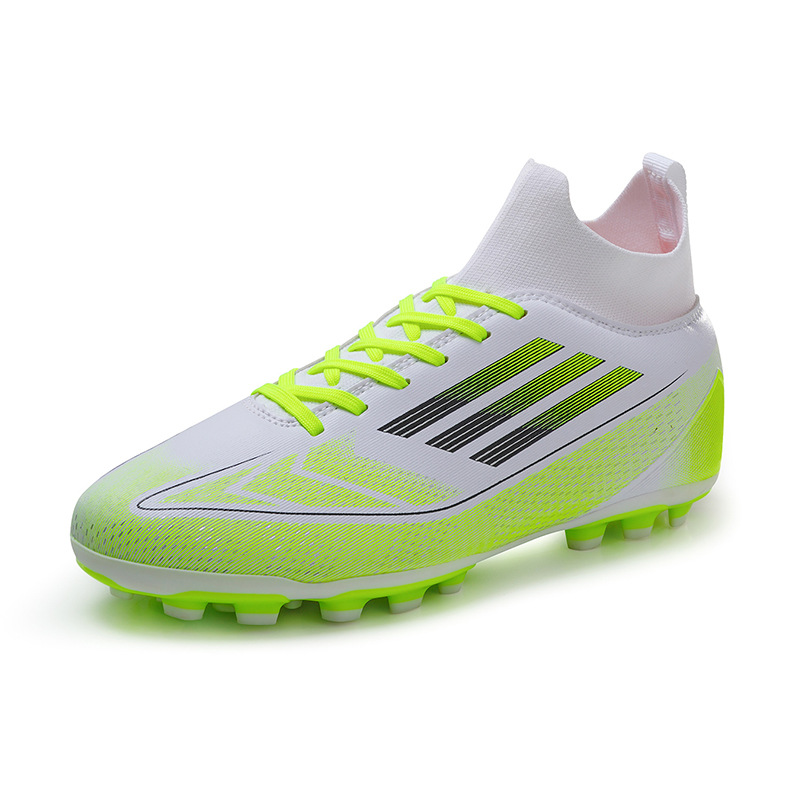 2025 nuevos zapatos de fútbol para hombres y mujeres AG clavos largos zapatos de entrenamiento antideslizantes juveniles zapatos de moda de estudiantes