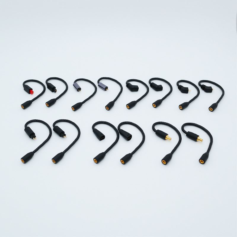 Auricular cable adaptador de audio 2Pin MMCX a 0,78 A2DC IE80 Hd650 Hifiman auriculares cable