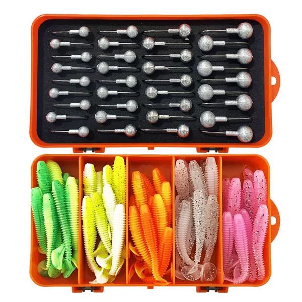 Cross-Border Lure Bait Set in Box, Multi-Specification Hard Bait and Soft Bait Combination, Freshwater and Sea Fishing All-Purpose Fishing Gear Wholesale