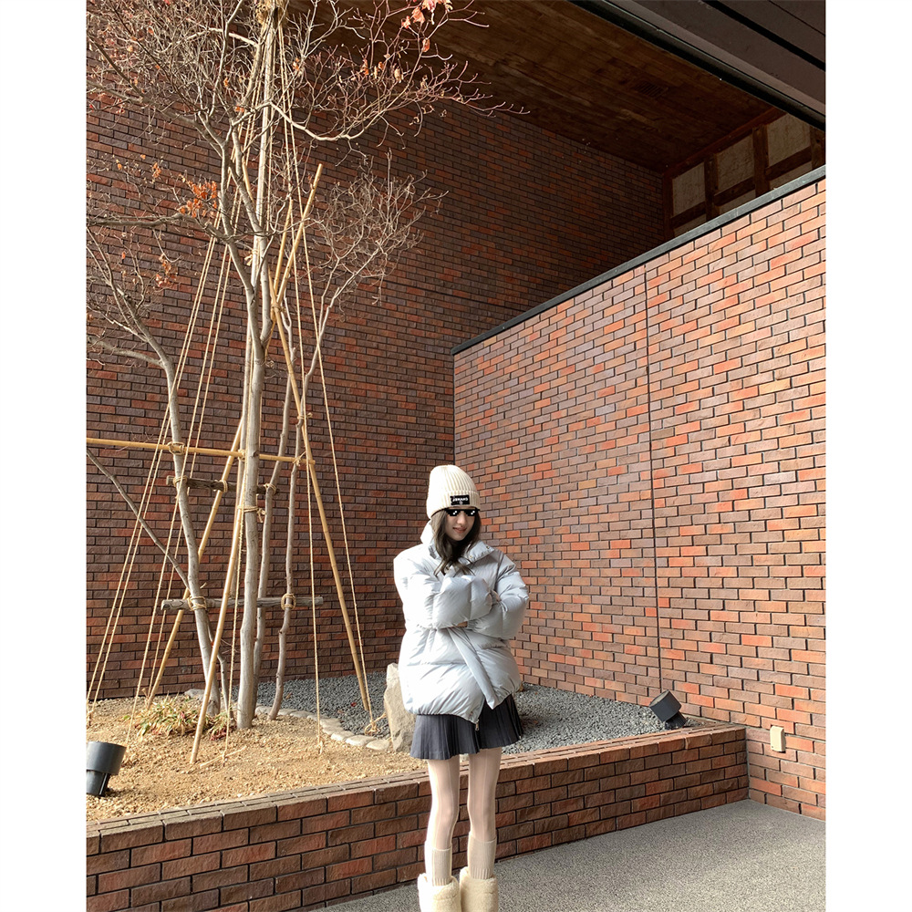 베이비 블루 롱 스타일