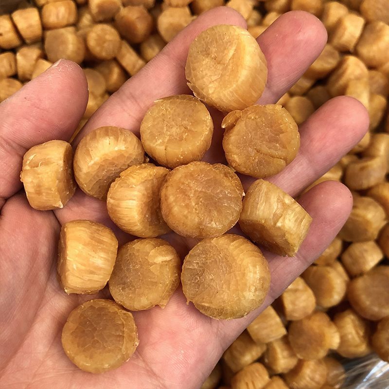 大连淡晒元贝150头瑶柱孕妇煮粥煲汤干贝扇贝300头干货淡干200头