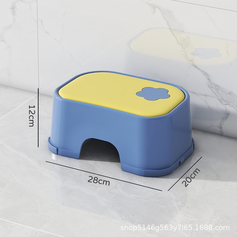 Taburete para niños y niñas bebé Lavado de Manos paso jardín de infantes taburete de plástico cepillado lavado de cara taburete antideslizante image 13
