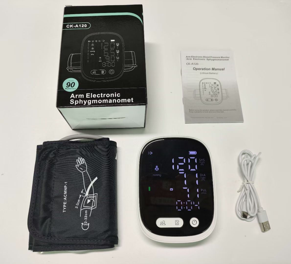 Charging led screen english voice announcement