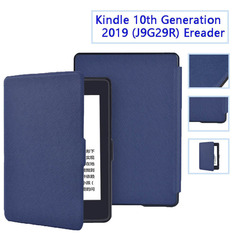 適用Kindle2019青春版658保護套十字紋J9G29R超薄防摔皮套殼