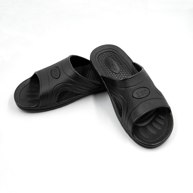 SPU洁净鞋无尘车间电子厂工作鞋劳保拖鞋防静电拖鞋防滑透气