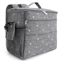 现货批发多功能便携式母婴包妈咪包妈妈包双肩婴儿推车包挂包