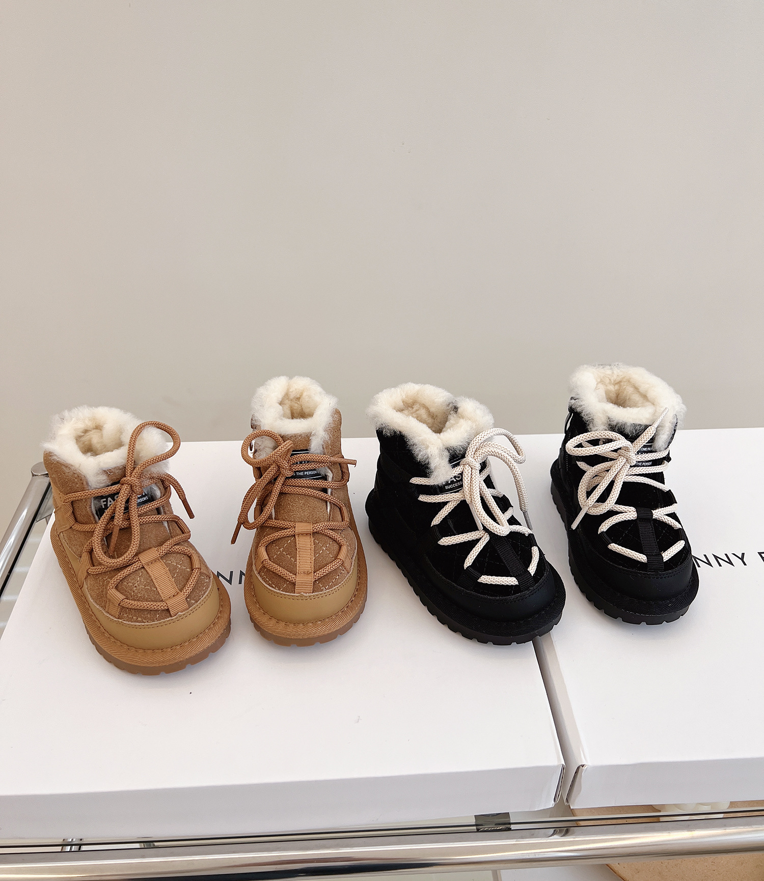 Scarpe estive per bambini carine 2023 Stivali invernali in cotone per neonati nuovi Stivali da neve caldi ispessiti per bambini Ragazzi e ragazze_voghion.com