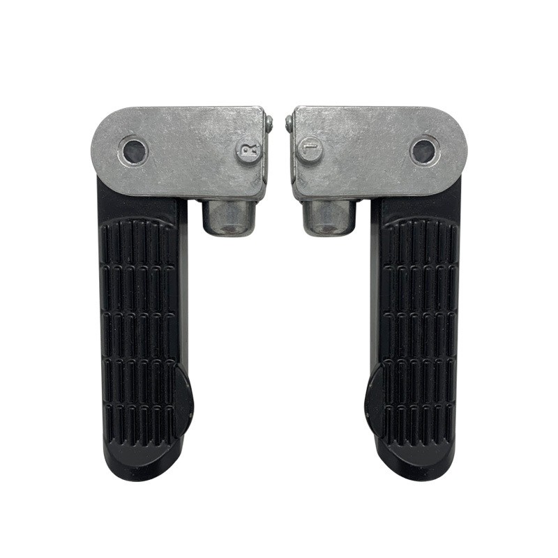 Yadi coche eléctrico pedal tortuga rey pedal pedal eléctrico asiento trasero pedal pedal pedal pedal marco cuchillo plegable color arroz Emma