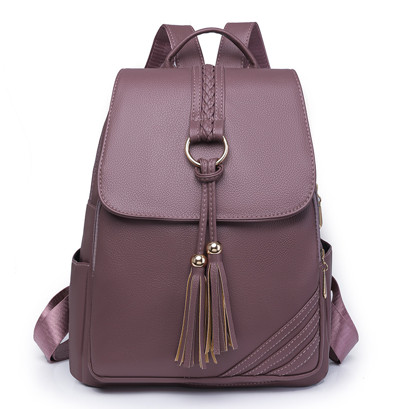 Mochila de mujer de alta calidad 2025 primavera nueva mochila pequeña de todo fósforo viaje de moda casual mochila escolar de gran capacidad