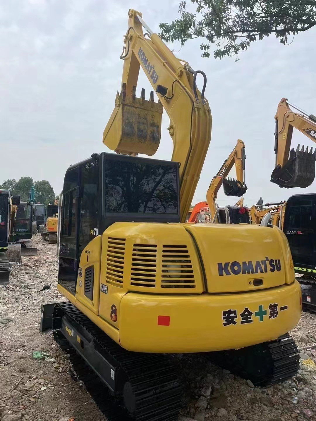 Exportación de comercio exterior doméstico Komatsu 70 excavadora Carter 307 excavadora 3175