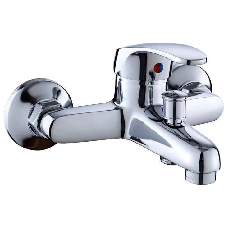 Jordan Triple Bathtub Shower Faucet with Hot and Cold Water Mixing, Wall-Mounted Concealed Shower Mixer Valve
