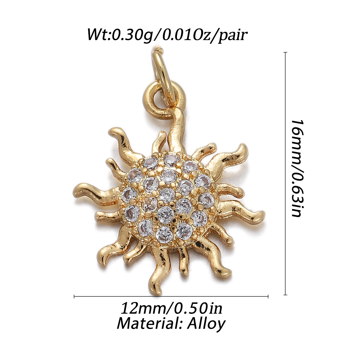 1 Piece Copper Solid Color Pendant display picture 8