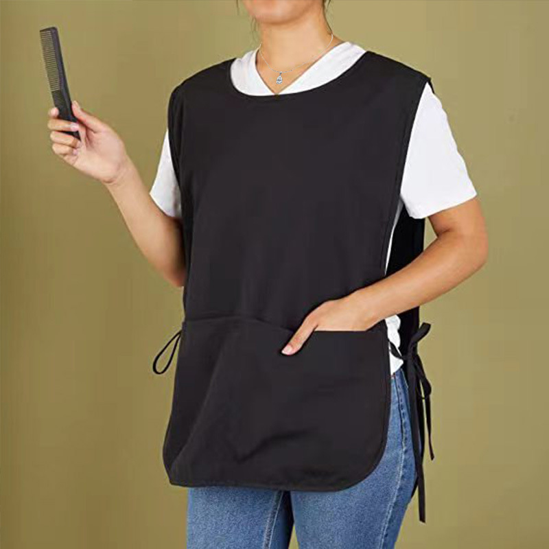 Algodón de lona grueso delantal de cocina café barbería ropa de trabajo carpintería jardinería correa de vaqueros cintura fábrica al por mayor