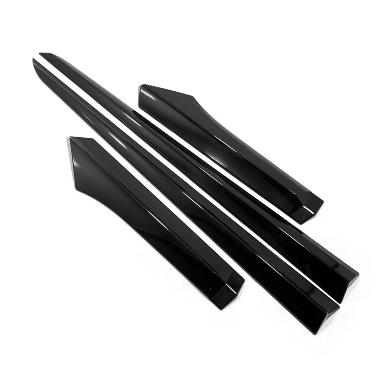 Suitable for 19 Toyota RAV4 body trim modification accessories Rongfang door edge strip side skirt anti-polish strip decorative stickers Suitable for 19 Toyota RAV4 body trim modification accessories Rongfang door edge strip side skirt anti-polish strip decorative stickers