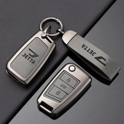 Suitable for Jetta Vs5 Key Cover All-Inclusive Vs7 Volkswagen Jetta Va3 New V Men's and Women's Car Remote Control Key Cover Buckle