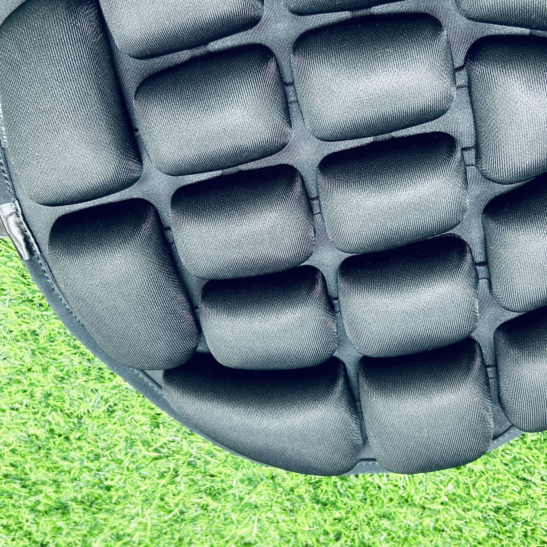 Electric Vehicle Seat Cushion Cover Motorcycle Airbag Cushion Outdoor Riding Shock-Absorbing Airbag Cushion Cover Inflatable Saddle