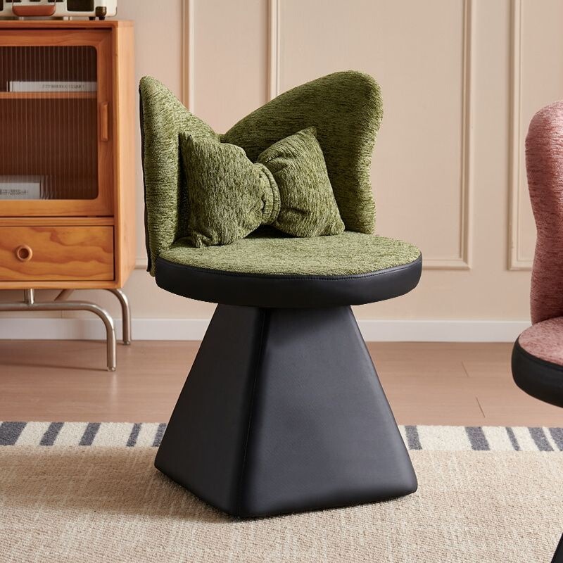 Chair with backrest, makeup stool, swivel dressing table chair, dressing room chair, home-use swivel butterfly makeup chair