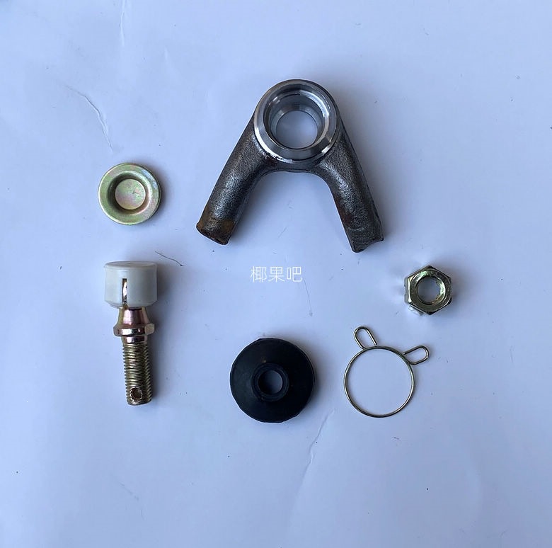 Modified four-wheel go-kart accessories: Adjustable ball-head rocker arm for modified Little Bull ATV