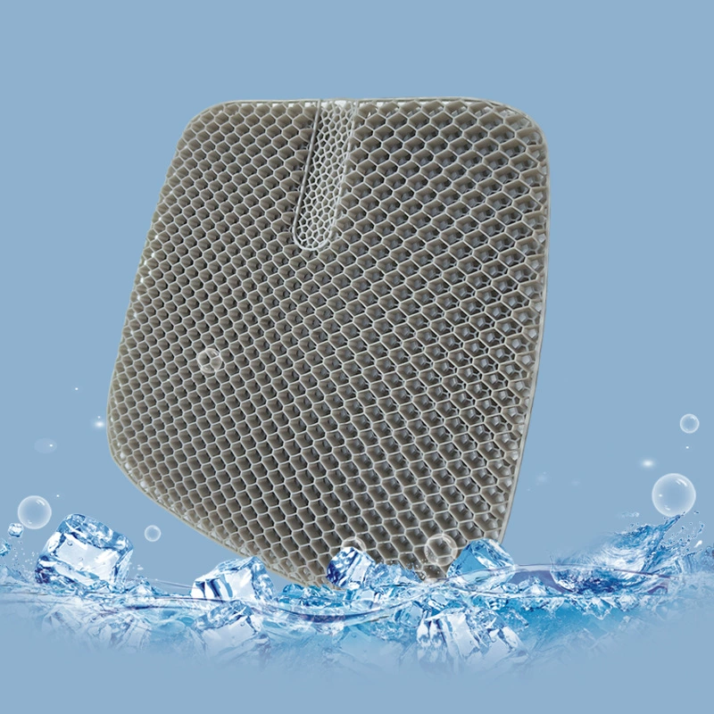 Очень большая гелевая Подушка Летний стул Офисный сидячий утолщенный стул Подушка для ягодиц Подушка сиденья Сотовая силиконовая подушка для льда