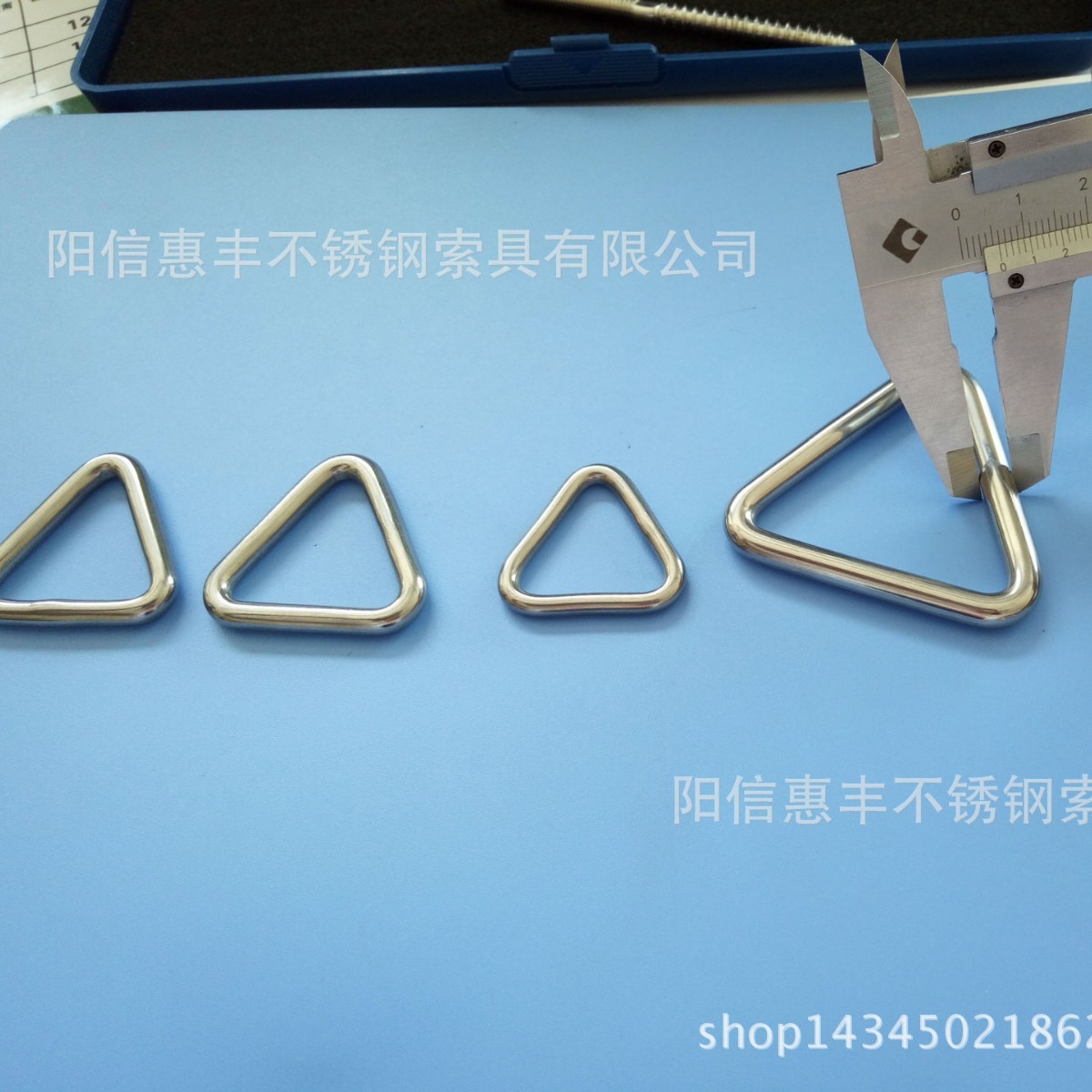 工厂 不锈钢三角环 D环梨形无缝焊接三角扣 户外游乐设施配件