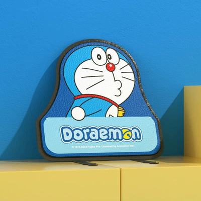Doraemon car seat back anti-kick Chair back anti-kick pad - naughty-doraemon-three-dimensional-anti-kick-pad