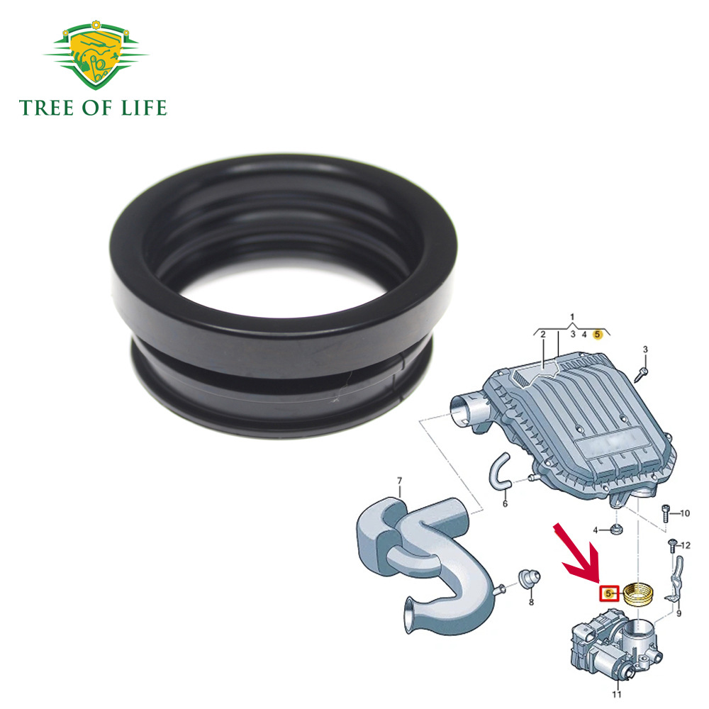 04C129625A,04C 129 625 a Suitable for Volkswagen New Throttle Valve Seal Ring