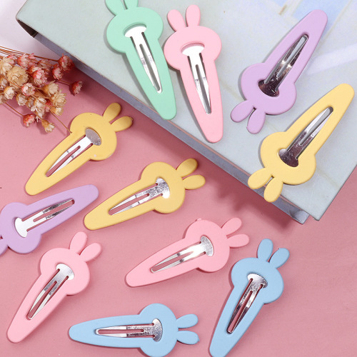 马卡龙色发夹BB夹春天色儿童发卡头夹发饰头饰边夹刘海夹侧边夹子