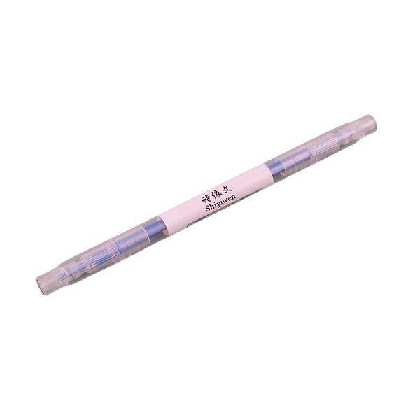 Fluorescence two-color erasable fresh marker for students