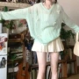 夏季宽松小众镂空针织衫