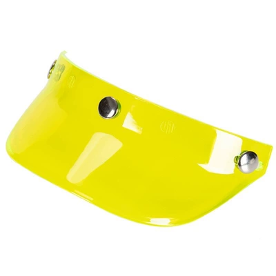 Visor 3/4 Helmet Brim Motorcycle: Dəbilqə (Kaska) aksesuarları - fluorescent-green
