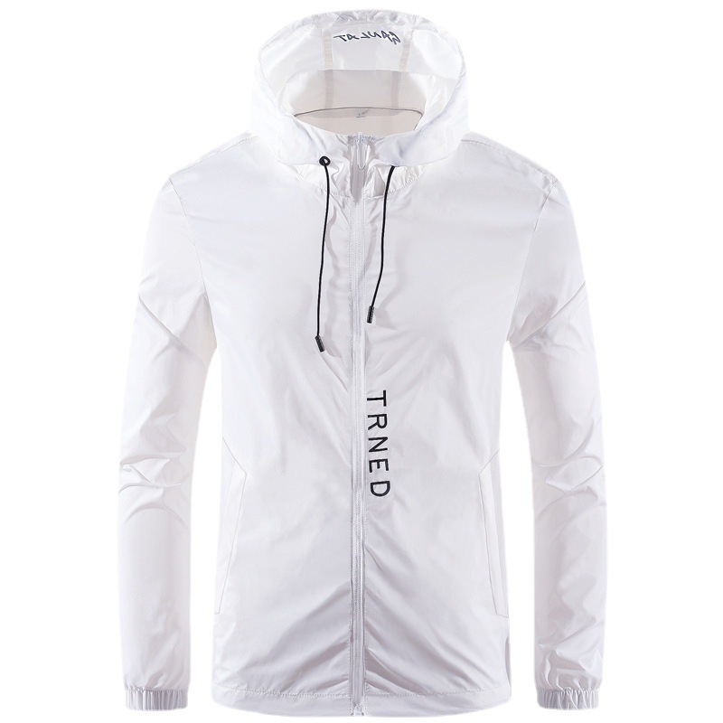 Ropa de protección solar para hombres de verano delgada transpirable de seda de hielo para hombres al aire libre ropa de piel ligera pesca ropa de protección solar abrigo pareja image 6