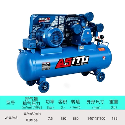 Industrial-Grade Large 380V High-Pressure Air: Hava kompressorları - industrial-grade-all-copper-75kw-dual-cylinder-three-phase-098-380v-heavy-duty-king-free-13-vat-invoice-included