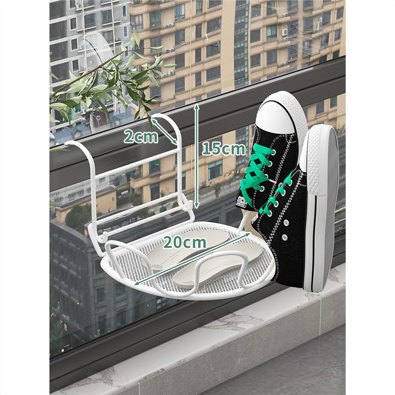 Estante de secado de zapatos artefacto de secado de zapatos estante de secado de balcón al aire libre cocina sostenedor del zapato estante colgante zapatillas