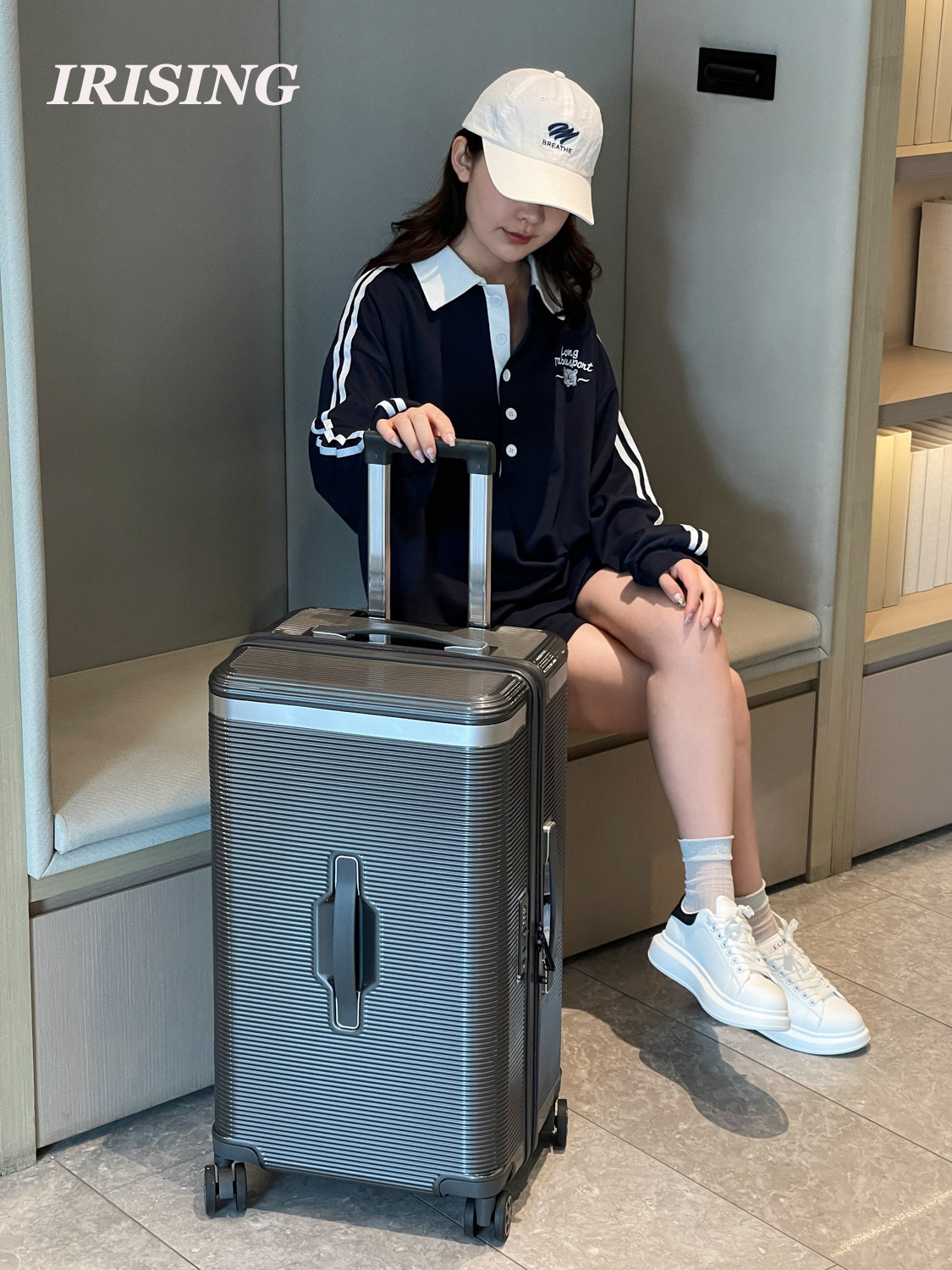 [Package de alta calidad] Ericsson 2026 37 puntos maleta de almacenamiento profundo Zipper anti-explosivo viaje cajas de tracción