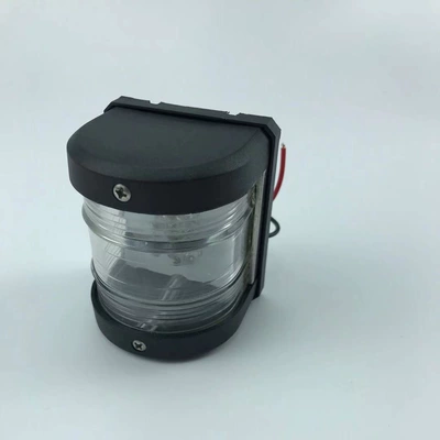 Navigation Lights, Left and Right Red and | Avtomobil ehtiyat hissələri - medium-stainless-steel-foremast-light-transparent-shade-black