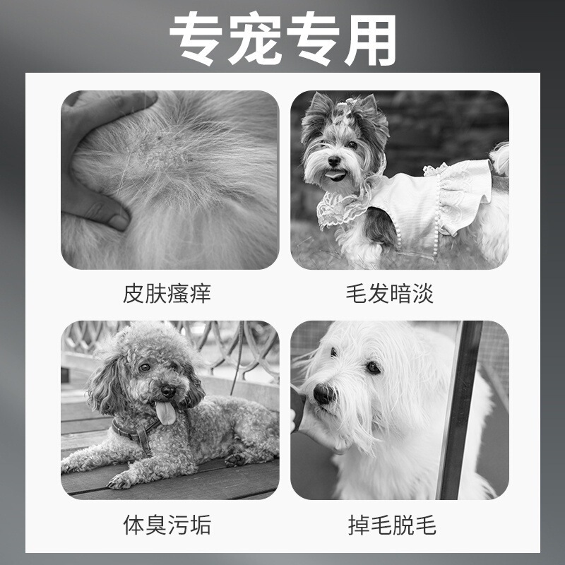 狗狗沐浴露持久留香抑菌除臭金毛泰迪比熊猫咪专用宠物香波浴液|undefined