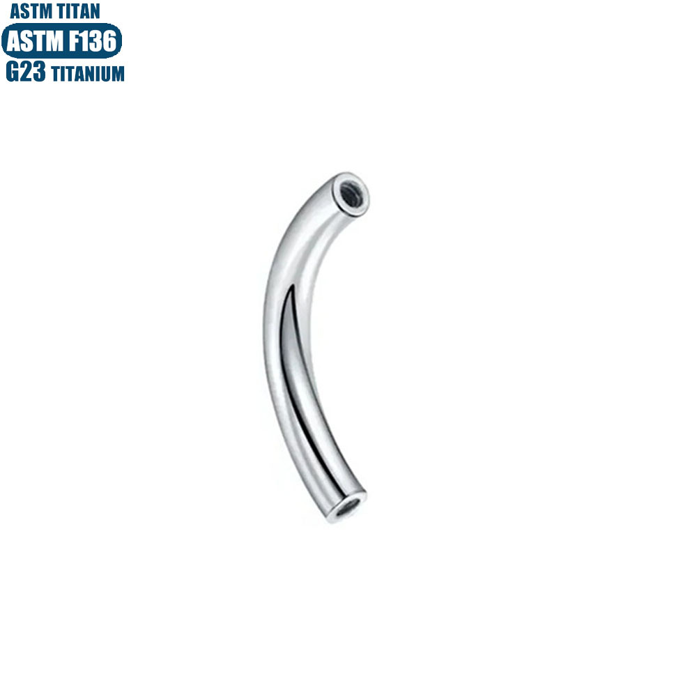 Silver pointed spike labret stud material detail