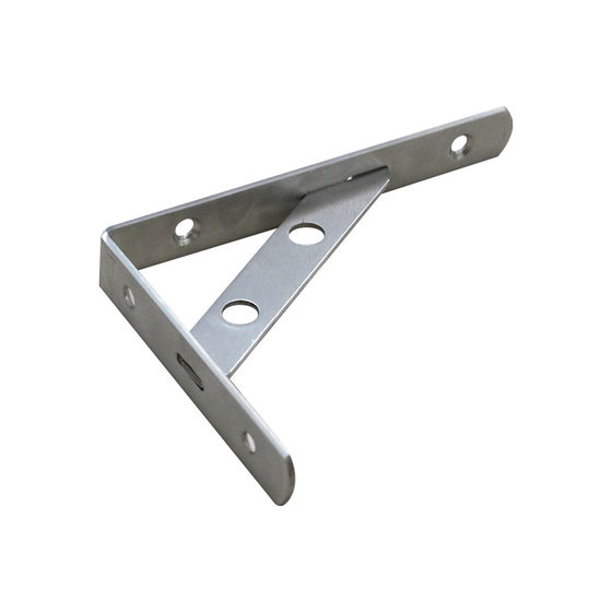 Manufacturer Supplies Galvanized Stainless Steel Tripod L-Shaped Bracket, Wall Support Arm, Engineering Load-Bearing Frame, Cable Bracket