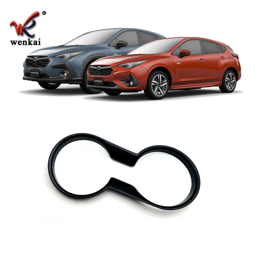 Adecuado para Subaru 24 crosstrek modificado taza frontal titular marco decorativo Impreza anillo de taza de agua especial