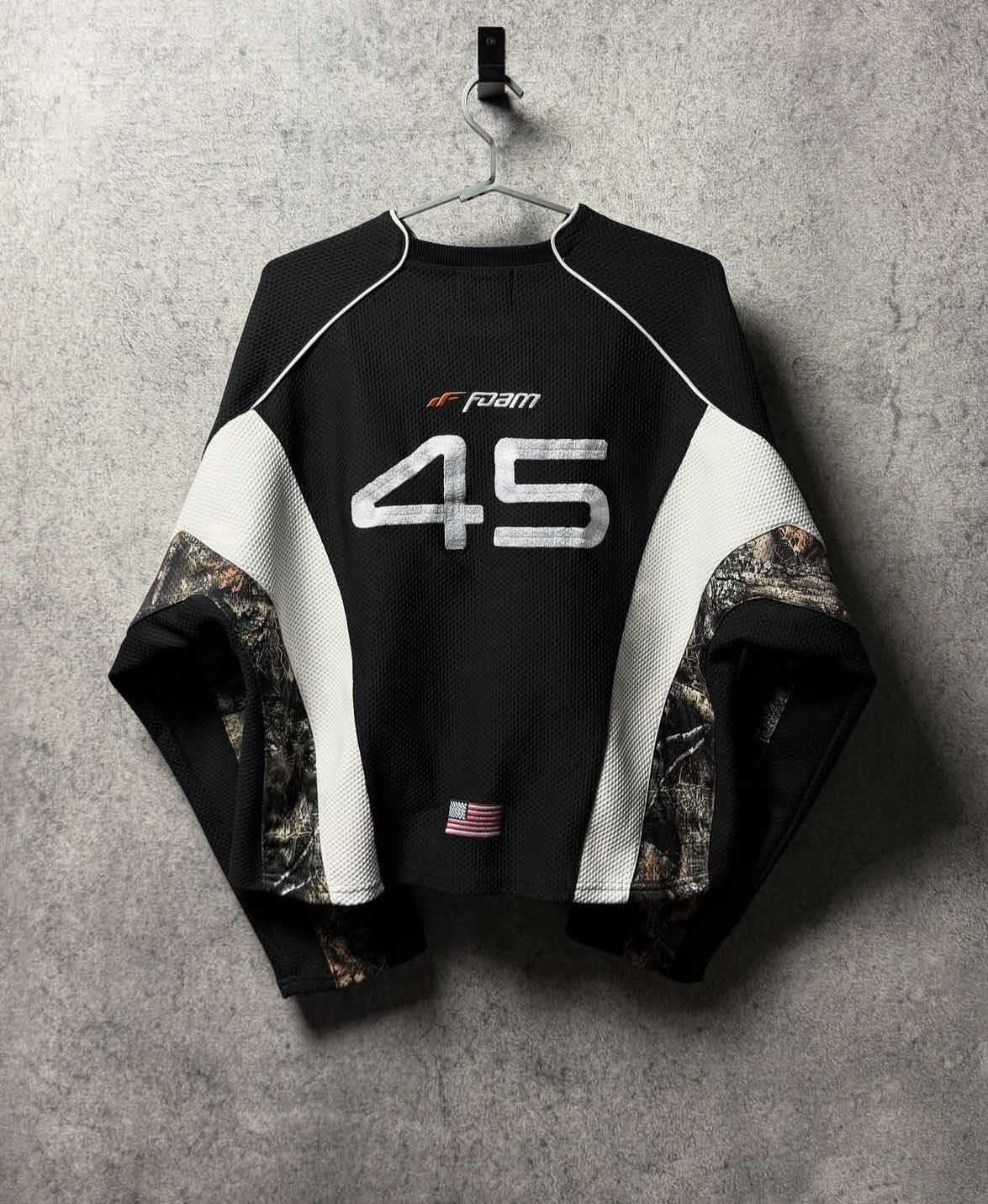 Popular Hot-selling American Retro Functional Wind Street Racing Suit Hip-hop Men's Sweater Casual Loose High Street Locomotive Top_viptrois.com